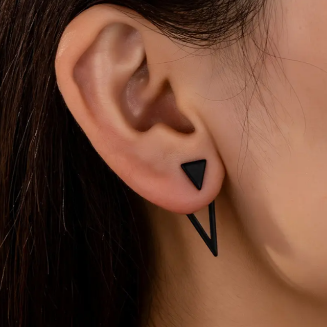 Chic Minimalistische Dreieck Ohrringe – Vielseitig & Trendy