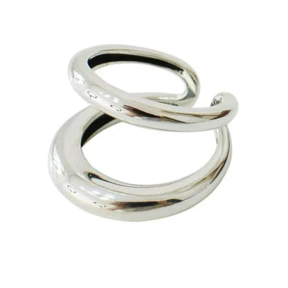 Eleganter verstellbarer Vintage-Ring aus hochwertigem 925 Sterling Silber